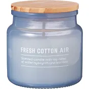 Doftljus burk Fresh cotton ICA.