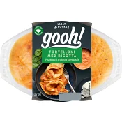 Färdigmat Tortelloni med Ricotta och Spenat 370g Gooh.
