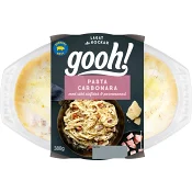 Färdigmat Pasta Carbonara med Rökt Sidfläsk 380g Gooh.
