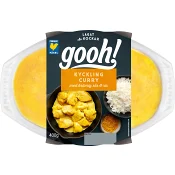 Färdigmat Kyckling Curry med Ris 400g Gooh.