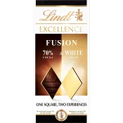 Vit Choklad Excellence Fusion 70% 100g Lindt.