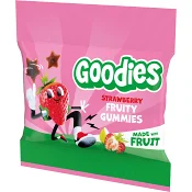 Barnsnacks Fruity gummies strawberry 3år 17g Goodies.