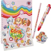 Skrivset Paw Patrol Rosa.