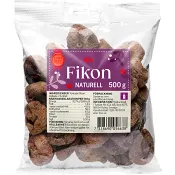 Fikon Naturell 500g ICA.