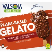 Gelato Cashew med hasselnötskräm vegan 3-p Valsoia.