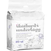 Skötbordsunderlägg 10-p ICA.