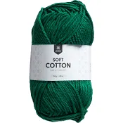 Garn Soft Cotton Forest Green 50g Järbo.