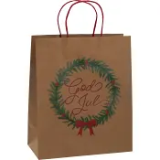 Presentpåse 26x31cm Krans.