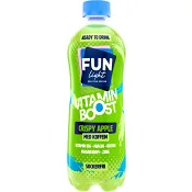 Sockerfri Dryck Vitamin Boost Crispy Apple 500ml Fun Light.