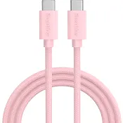 USB-C till USB-C 2m rosa Smartline.