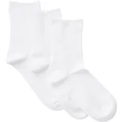 Socka ribb 3p vit 39/41 mywear.