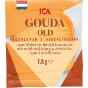 Dessertost Gouda Old 185g ICA.