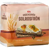 Knäckebröd Solrosfrön 265g ICA.
