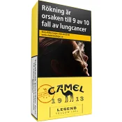 Legend Yellow 100s 20-p Camel.