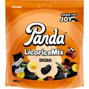 Godis Lakrits Mix Original 400g Panda.