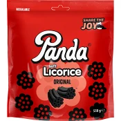 Godis Soft and Fresh Licorice 550g Panda.