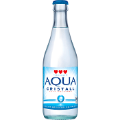 Vatten Kolsyrat Naturellt 33cl Aqua Cristall.