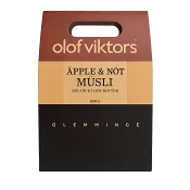 Müsli Äpple &amp; Nötter 800g Olof Viktors i Glemminge.