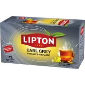 Svart Te Earl Grey 25st Lipton.
