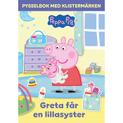 Greta får en lillasyster : Pysselbok med klistermärken.
