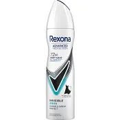 Deodorant Spray 72h Advanced Protection Invisible Aqua 150ml Rexona.