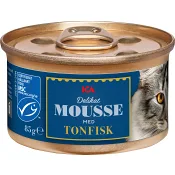 Kattmat Mousse Tonfisk 85g ICA.
