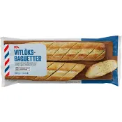 Vitlöksbaguetter Frysta 2-p 350g ICA.