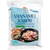 Vannameiräkor kokta 400g ICA.