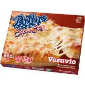 Pan pizza Super size vesuvio 660g Billys.