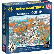 Pussel  South Pole Expedition 1000 bitar Jan van Haasteren.