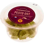 Gouda Tärningar Pesto 130g Wernerssons.