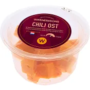 Gouda Tärningar Chili 130g Wernerssons.