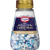 Sockerdekoration Winter Wonderland 110g Dr.Oetker.