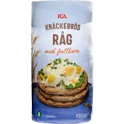 Fullkornsknäcke Råg 250g ICA.