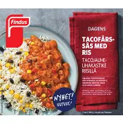 Tacofärssås med ris 390g Findus.