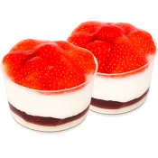 Jordgubbsbakelse 2-pack 270g Dahls Bageri.