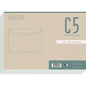 Kuvert C5 Fukthäftande 100pack Writer.