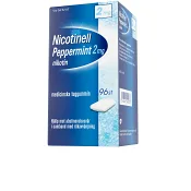 Nicotinell Pepparmint Medicinskt tuggummi 2mg 96-p.