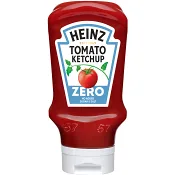 Ketchup utan tillsatt socker &amp; salt 400ml Heinz.