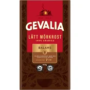 Bryggkaffe Lätt Mörkrost 450g Gevalia.
