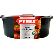 Form i kolstål 22x21cm Pyrex.