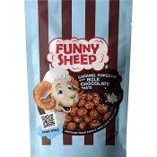 Funny Sheep Caramel Milk Chocolate Popcorn 90g Smart Snack.