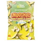 Frukt till smoothies Mango, ananas &amp; banan Fryst 500g ICA.