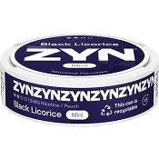 ZYN Black Licorice Mini S2 8 Gram.