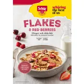Flakes &amp; red berries glutenfri 300g Schär.