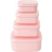 Förvaringsburk Rosa 4st ICA.