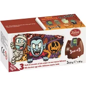 Chokladägg Halloween 3p 60g Zaini.