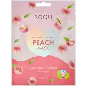 Ansiktsmask Peach Sheet Mask 1-p SOQU.