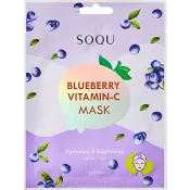 Ansiktsmask Blueberry Vitamin-C Sheet Mask 1-p SOQU.