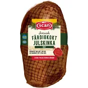 Julskinka Färsk Rökt Färdigkokt ca 2,7kg Scan.